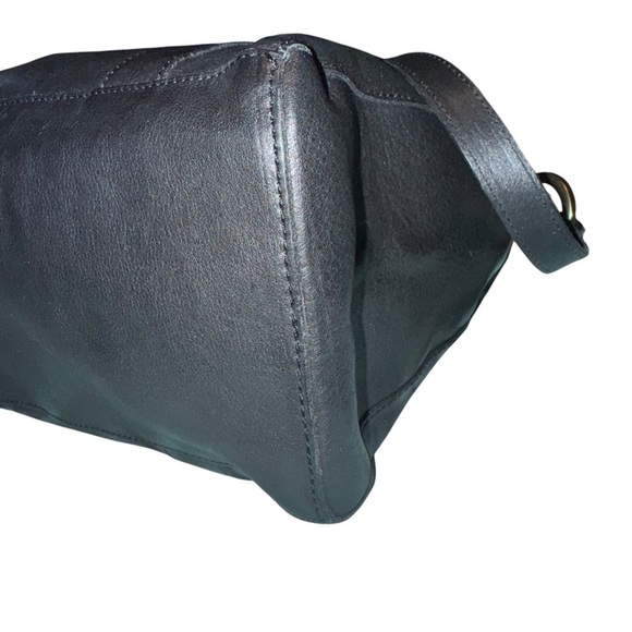 MADEWELL The Prague Satchel Leather Black Bag Crossbody Purse - Picture 9 of 16